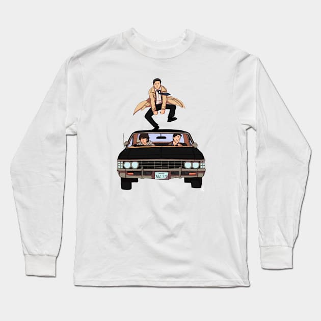 Supernatural Long Sleeve T-Shirt by Nu Aura